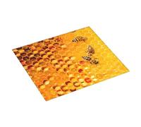 Bees on Hive - Tappetino scolapiatti a nido d'ape, assorbente, per cucina, 40,6 x 45,7 cm, tappetino scolapiatti natalizio con anello per appendere