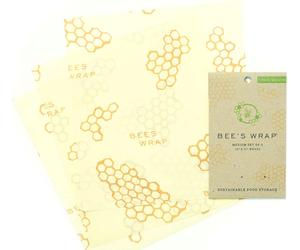 Bee's Wrap Pellicola in Cera d'Api - Set 3 Pezzi - Medium (25x27,5cm)