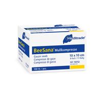 BeeSana® Compressa di garza, senza RÖKO, sterile, 16 strati, 10 x 10 c