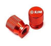 BEESHUM 2 Pezzi Tappini Gomme Moto Valvole Pneumatici Cappuccio Valvola A Prova di Perdita, per SYM Joymax Z 125 200 250 300 GTS 250i 300i T3 Maxsym 400 600i TL 500 Joyrides CRUISYM 300 Accessori