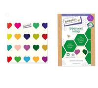 Beeskin Bienenwachstuch GRANDEZZA S 17 X 17 CM Cellophane per