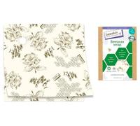 Beeskin Bienenwachstuch Misura XL 35 X 65 CM Pellicola Trasparente per