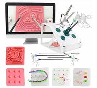 BEESOM Simulatore Chirurgia Laparoscopic, Laparoscopic Trainer per Allenamento Sussidi Didattici, Attrezzatura per La Simulazione di Chirurgia Laparoscopica per L'insegnamento E La Formazione,Green