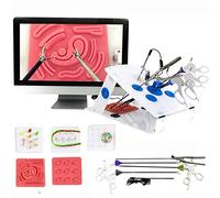 BEESOM Simulatore Chirurgia Laparoscopic, Laparoscopic Trainer per Allenamento Sussidi Didattici, Attrezzatura per La Simulazione di Chirurgia Laparoscopica per L'insegnamento E La Formazione,Blue