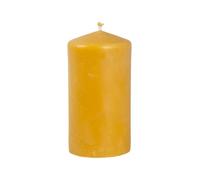 BeesWax - Candele artigianali 100% cera d’api naturale, senza fumo, stoppino in cotone, lunga durata, 6 misure, idea regalo e decorazione, Made in EU (Dimensione L: ca. 13,5 cm x 6,5 cm)