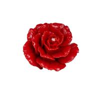 BeesWax Candele artigianali in 100% cera d'api, con stoppino in cotone, naturali, decorative, sostenibili, varie forme (Candela rosa rossa - Altezza: 55 mm | Ø 65 mm (colorata))