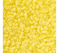 Beeswax,Cera d Api per Cosmesi,Gialle Cera Granulare,Cera d Api per Candele Fai Da Te,Cera d’api Pura-100 g per Cosmetici,Salviette di Cera d'api o Come Cera, Imballaggio Sostenibile