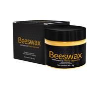 Beeswax Polish, Wood Furniture Wax, 3.15x1.97 inches Scratch Covering Balm, Deep Nourishment Formula, Restorative Shine for Floor Care, Tables, Cabinets, Home Maintenance, Daily Use
