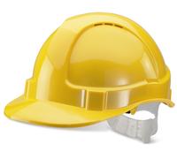 Beeswift Economia Ventilato Casco Sicurezza Nero, Blu, Giallo, Rosso, Arancio,