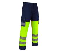 Beeswift Hi Vis Sicurezza Pantaloni Militari Multi & Ginocchio Pad Tasche,Triplo
