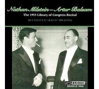 Beethoven/Bach/Brahms - 1953 Library Of Congress Recital