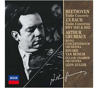 Beethoven/ Bach/ Grumiaux, Arthur - Beethoven: Violin Concerto / Bach: Violin Ctos 1&2