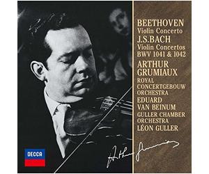 Beethoven/ Bach/ Grumiaux, Arthur - Beethoven: Violin Concerto / Bach: Violin Ctos 1&2
