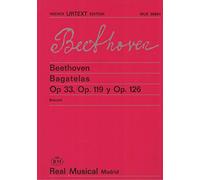 Beethoven: Bagatelles - Edited from the autographs and original editions - piano - Wiener Urtext - easy to advanced - (UT 50054)