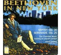 Beethoven Beethoven in New York: Septet/serenade (Lincoln Center) (CD) Album