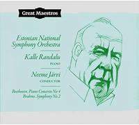 Beethoven/ Brahms/ Estonian National Symphony - Beethoven: Piano Concerto No 4 Brahms: Symphony 2