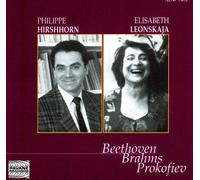 Beethoven/ Brahms/ Leonskaja/ Philippe - Sons For Violin & Piano
