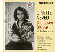 Beethoven/ Brahms/ Neveu/ Orchestre National - Beethoven & Brahms: Violin Concertos