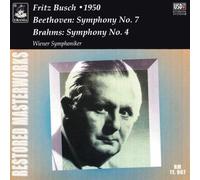 Beethoven/Brahms/Wiener Symphoniker/Bush - Symphony 7/Symphony 4