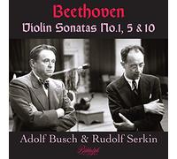 Beethoven / Busch,Adolf / Serkin,Rudolph - Beethoven: Violin Sonatas 1 5 & 10