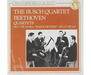Beethoven/ Busch/ Busch String Quartet - Quartets No 7,No 1