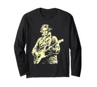 Beethoven Chitarra Elettrica Ludwig Van B. Rock Music Maglia a Manica
