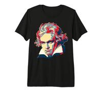 Beethoven Classic Retro compositore Maglietta Premium