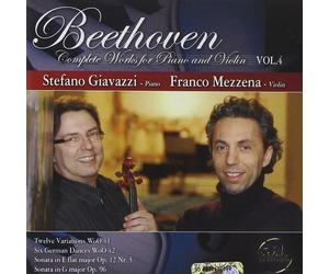 Beethoven Compl.Work.Vo.4 - Beethoven Giavazzi Stefano Mezzena Franco (Audio cd)