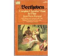 Beethoven Complete Chamber Music for Flute Jean-Pierre Rampal, 3 Cassettes, 1979