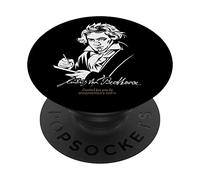 Beethoven Compositore tedesco Ritratto Ludwig van Beethoven PopSockets PopGrip Adesivo