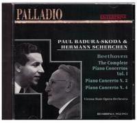 Beethoven - Concerti Per Pianoforte N. 2 & 4 / Badura Skoda · Scherchen CD