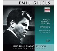 Emil Gilels, piano: Beethoven - Piano Concerto No. 4, Op. 58 / Piano Concer (CD)
