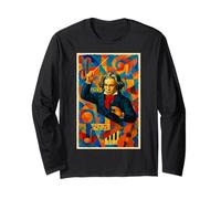 Beethoven Direttore d'orchestra Ritratto Musica Classica Art Maglia a Manica