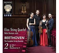 Beethoven/ Elias String Quartet - Beethoven: Complete String Quartets Vol 2