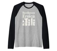 Beethoven Eroica Classical Music Artwork Maglia con Maniche Raglan