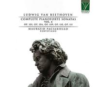 Beethoven: Complete Pianoforte Sonatas Vol. 4 - Paciariello, Maurizio (Audio cd)