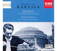 Beethoven/ Karajan/ Gieseking - Piano Concertos 4 & 5: Karajan Edition
