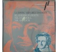 Beethoven Klavierkonzert (Konzert für Klavier und Orchester) nr. 3 c-moll op. 37und nr. 4 g-dur op. 58