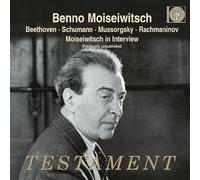 Benno Moisewitsch Unveröffentlichte Aufnahmen / Interview (CD)