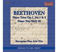 Ludwig van Beethoven – Trii per pianoforte Op. 1 n. 1 e 2 – CD (Guild)