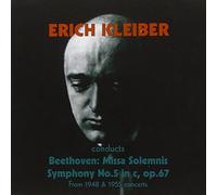 Ludwig van Beethoven Missa Solemnis, Symphony No. 5 (Kleiber, Stockholm Po) (CD)