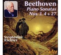 Beethoven, L.V. - Piano Sonatas Nos. 3 4 & 27