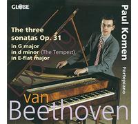 Komen Paul Piano Sonatas, The - Volume 3 (Komen) (CD) Album