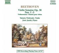 Beethoven – Sonate per violino Op. 30 nn. 1-3 (Jando, Nishizaki) – CD – NAXOS