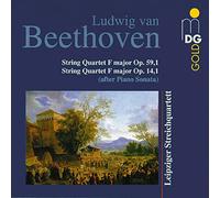 Ludwig van Beethov Beethoven: String Quartets in F Major, Op. 59/1 & Op. 14 (CD)