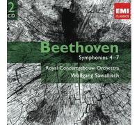 Beethoven, L.V. - Symphony Nos.4-7 (2 CD)
