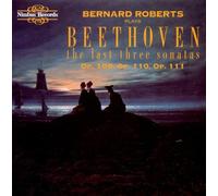 Bernard Roberts Piano Sonatas Op.109, 110, 111 (Roberts) (CD) Album