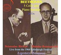 BEETHOVEN, L. VAN - 5 SONATAS FOR CELLO & PIA