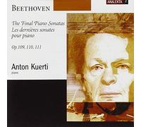 BEETHOVEN,L. V. Late Sonatas 1 (CD)