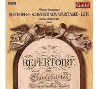 Beethoven/ Liste/ Von Wartensee/ Shaboyan - Piano Sonatas By Beethoven Schnyder Von (2 CD)